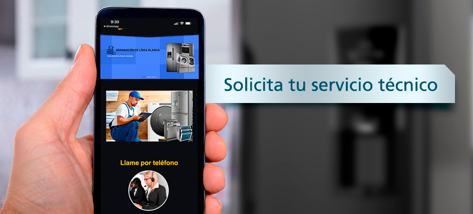 Solicitar Servicio Técnico lg